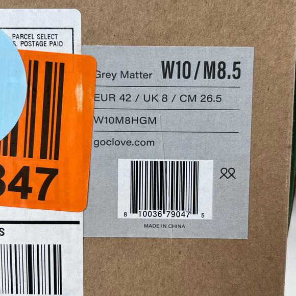 Clove Gray Matter Classic Comfort Sneaker Nursing Shoes Women W10/M8.5 Men - Picture 10 of 10